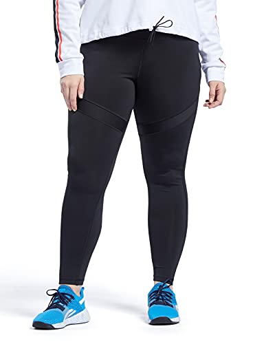 Core 10 By Reebok Women's Mesh Leggings, Black,White, Small #TOP28