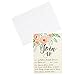 Juvale Invitation Cards - 50 Fill-In Floral Classy Cards with Envelopes. Great for Birthday, Bridal, Baby Shower and Wedding Invitations, 5 x 7 In, Postcard Style