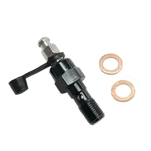 Vis de purge de pompe de frein moto M10x1.0 noir filetage étrier hydraulique