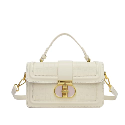 Black PU Leather Small Women's Travel Crossbody Handbags Shoulder Clutch with Adjustable Shoulder Strap