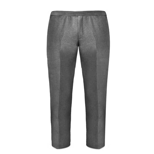 Pantalones de ajuste extra generoso para hombre tipo escolar y de oficina