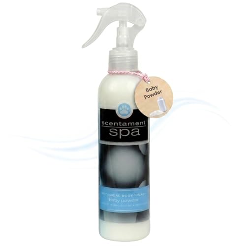 Image of Best Shot Scentament Spa Botanical Body Splash, Baby Powder, 8 oz