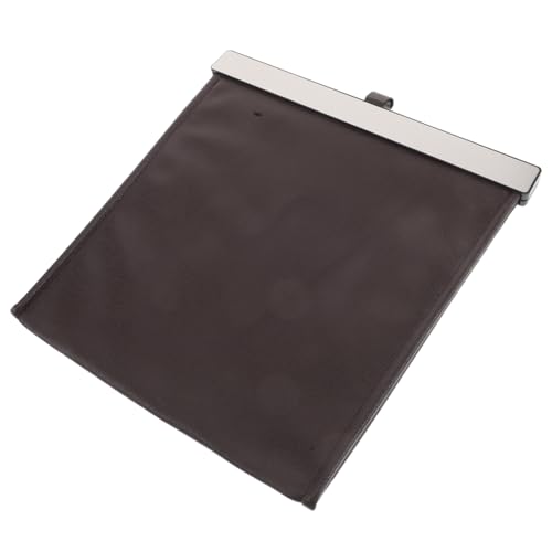 ULTECHNOVO 車のゴミ袋 車のゴミホルダー 車用折りたたみゴミ袋 折りたたみ可能な車用ゴミ箱 投げる 車の破片収納袋 乗用車用ゴミ袋 車のゴミ箱かわいい 自動ゴミ箱 車用のゴミ Pu Brown