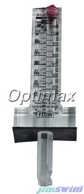 Blue-White Industries F-30300P Flowmeter, 3", F-300, 80-300 Gpm
