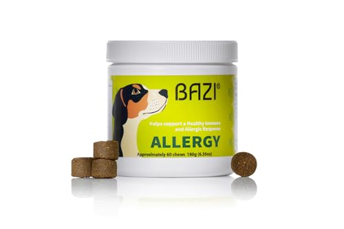 BAZI Allergy Relief Dog Chews – Quercetin, Turmeric, Ashwagandha, Probiotics & Colostrum – Seasonal Allergy, Immune & Digestive Support – for Itchy Skin & Hot Spots – All Breeds & Sizes — view 2