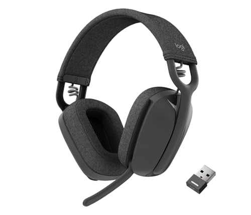 Logitech Zone Vibe 125 Kabellose Kopfhörer mit Mikrofon mit Noise-Cancelling, Bluetooth,...
