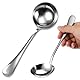 YUXIANLB 20 Cm Kleine Soßenkelle Edelstahl Kleine Kelle Für Soßen Oder Bratensoßen Suppenkelle, Silber
