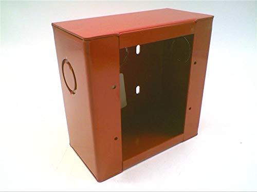 EDWARDS 27193-21 Surface Mount Box, Gang Type, 2-Gang, FIRE RED