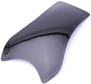 Bestem CBTR-STREET-TPD-M-KIT Black Full Carbon Fiber Tank Pad for Triumph Street Triple 2008 - 2011