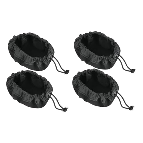 4 Housses pour Roues Pliables de Poussette, Protections pour Pneus de Fauteuils Roulants, Couverture de Roue de Poussette Infantile, Protection pour Fauteuil...