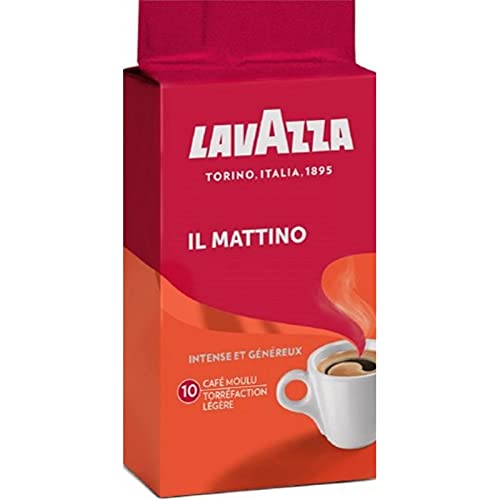 Lavazza Il Mattino Café Moulu 4X250G - Livraison Gratuite Pour Les Commandes En France - Prix Par Unité