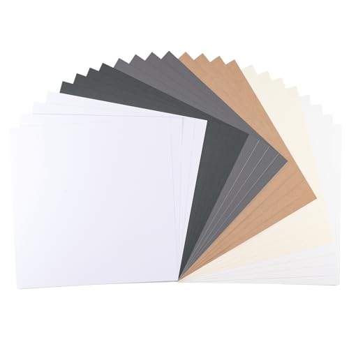Papier cartonné adhésif 24 feuilles pour étiquettes nettes