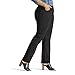 Lee Women's Plus Size Instantly Slims Classic Relaxed Fit Monroe Straight Leg Jean, Black, 20 Plus Petite