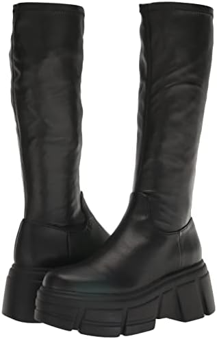 Steve Madden Women's Tero Fashion Boot, Black/Black, 9 | Image 6