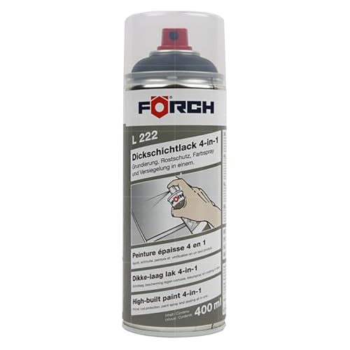 Förch 4 in 1 RAL 7016 ANTHRAZITGRAU GRAU DICKSCHICHTLACK Lack Spray SPRAYDOSE 400ML (1)