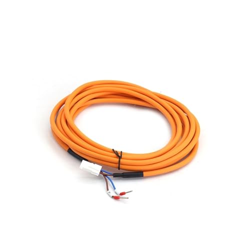 JDOUNFMO Servo Motor with Brake Power Cable WSC-M02P05-E WSC-M02P10-E WSC-M02P03-E WSC-M02P15-E (Color : 3M)