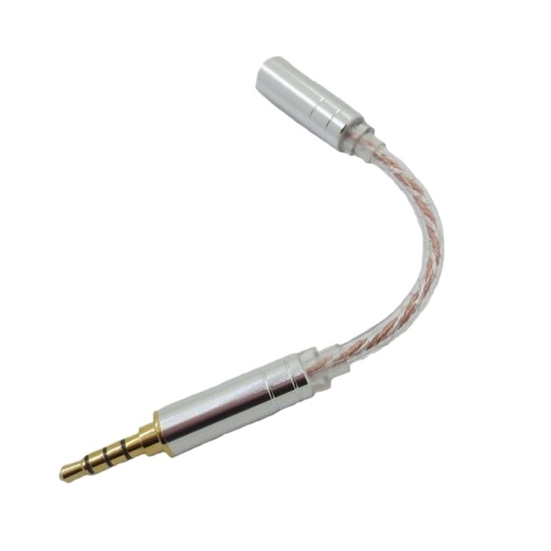 Cable de audio HiFi Balance macho de 2,5 mm a 3,5 mm, 4,4 mm, adaptador de línea de conversión de auriculares hembra (4)