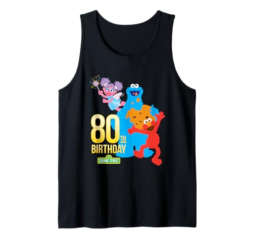 Débardeur Sesame Street 80th Birthday cadeau idéal pour fans