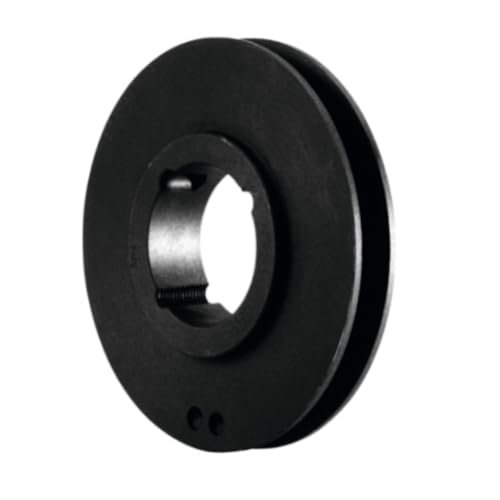 CMW - Puleggia trapezoidale con mozzo rimovibile - 1210 - Sezione SPA/A - 1 gola - Diametro primitivo: 80 mm