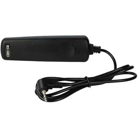 vhbw 1x Télécommande déclencheur avec câble Cover