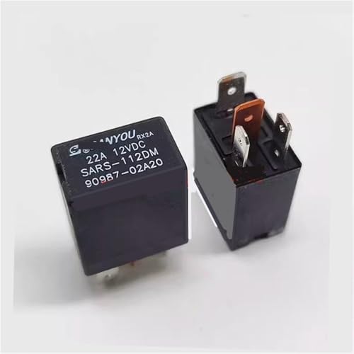 Relais SARS-112DM 12V 4 broches pour circuit imprimé automobile