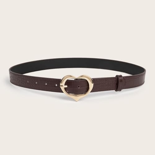 MYCENSE Women Belt Waistband Heart Buckle Retro Pin Buckle Decorative Belt Waist Belt for Jeans Skirts Sweater Dress Pants4