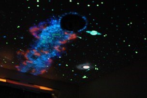 6 Color Set Glow In The Dark Paint Luminous Glowing 1/2Oz- Sampler #TOP7