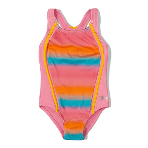 Image of Speedo Girls Printed Sport Splice