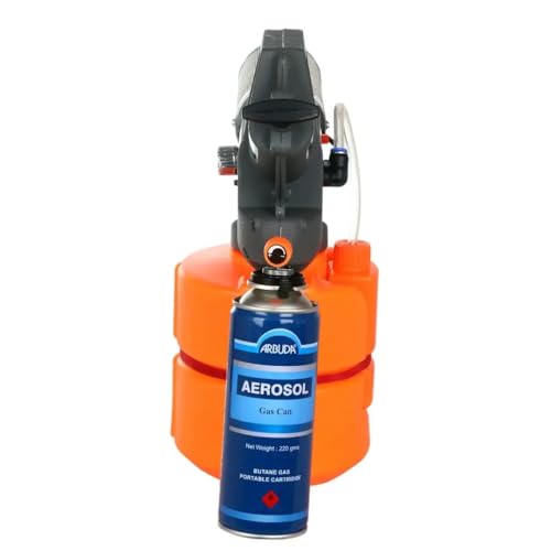 Image of Torpedo Mini Fogging Machine for Mosquito & Pest Control | Heavy Duty Portable Gas Fogger with Advanced Features | Includes 4 Gas Cans & 500ML Deltafog Solution