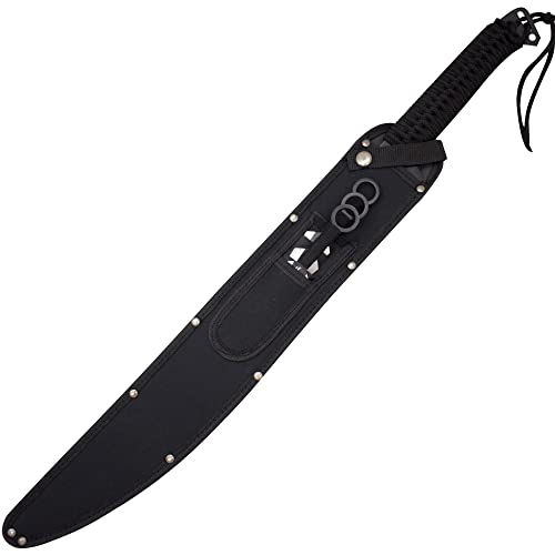 Snake Eye Tactical Ninja Sword And Kunai/Throwing Knife Set With Sheath (Gold) #TOP4