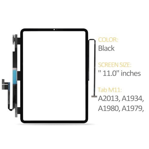 Image of for iPad Pro 11 Touch Screen Replacement 1st Gen 2018 / 2nd Gen 2020 Touch Digitizer Glass A2013 A1934 A1980 A1979 /A2068 A2230 A2228 A2231 with Tools