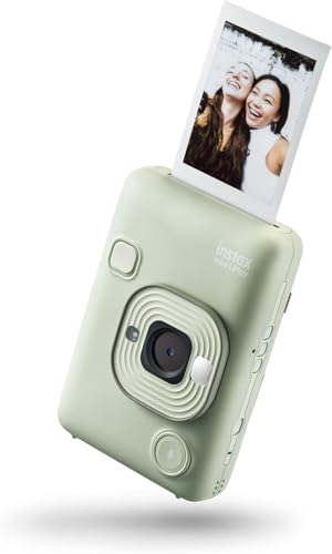 Image of Fujifilm Mini LiPlay Hybrid Instant Camera with Mini Film (Matcha Green, w / 40 Film Sheets)