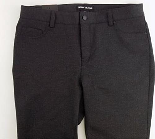 DKNY Jeans Womens Ponte Pant (X-Large, Charcoal)2