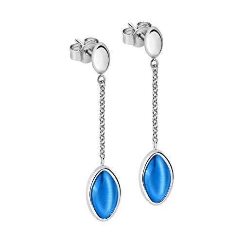 Preisvergleich Produktbild Morellato Damenohrringe, Kollektion Profonda, aus Edelstahl, Cat Eye steine - SALZ21