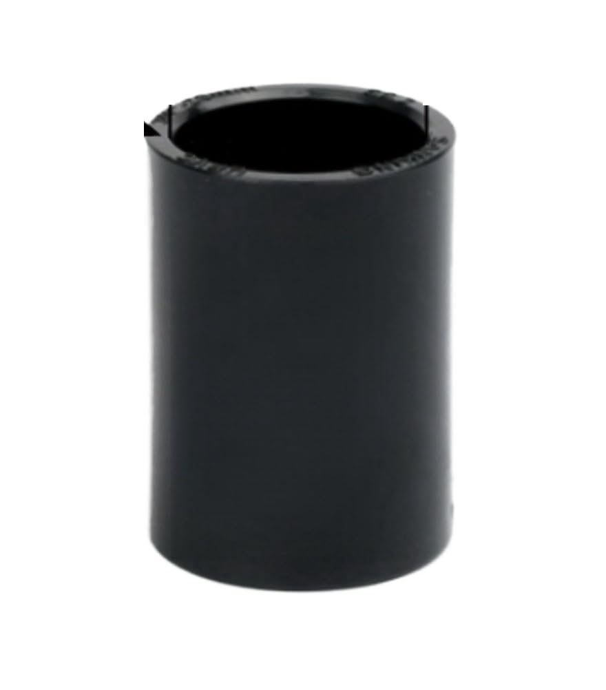 Xianggua Straight 1Pc 20~63Mm Dark Grey Upvc Pipe Connector Elbow Tee,Garden Irrigation Diy Accessories Aquarium Water Tank Supply Joints(,20Mm (1 Pc))
