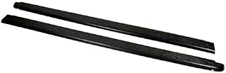 Wade 72-40451 Truck Bed Rail Caps Black Smooth Finish without Stake Holes