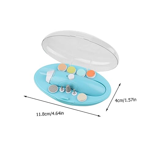 Kit de manucure électrique anti-projections pour couper les ongles sans résidus