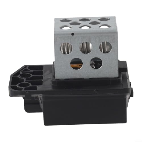 Yuanpgky Motor de ventilador para resistencia de relé para C1 para C4 107 206 307 para Berlingo para Xsara, compatible con 9673999880, construcción de aluminio ABS, control preciso