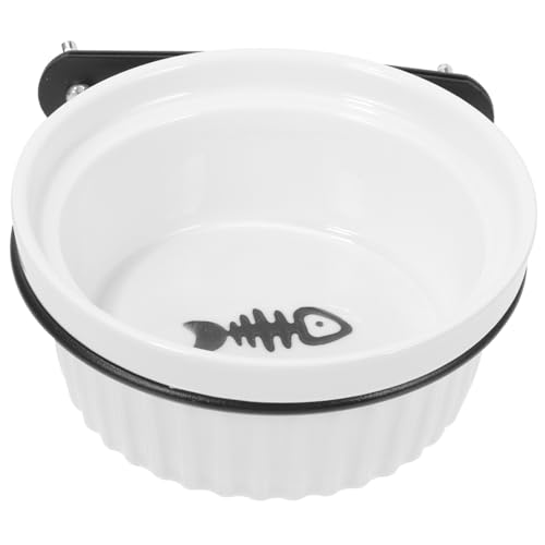 LIOOBO 1 セット ペット用固定フードボウル 猫用ペットフィーダー 自動 猫用フィーダーとウォーターディスペンサー ヒゲ 猫の餌入れ フィルター 駅 クレートウォーターボウル 犬の餌箱 鉄