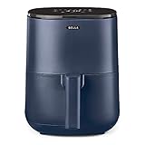 BELLA 3 Qt Touchscreen Air Fryer Oven and 5-in-1 Multicooker with Removable NonstickDishwasher Safe Crisping Tray and Basket, 1400 Watt Heating System, Matte Blue