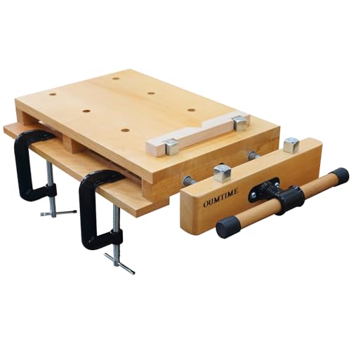 Portable Workbench with Woodworking Vise and Accessories