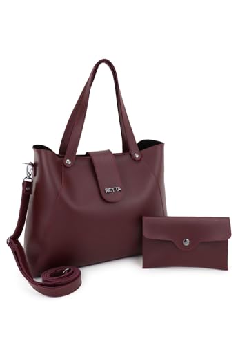 Bolsa Feminina Transversal Sacola Retta Oficial (VINHO)