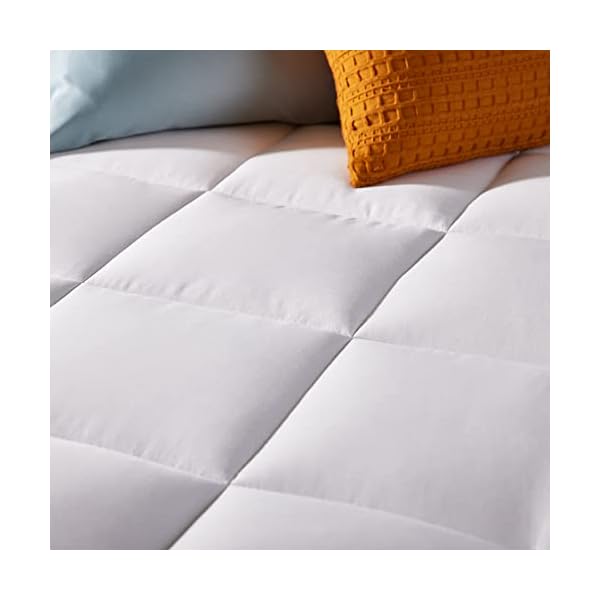 Sleep Innovations Dual Layer 4 Inch Memory Foam Mattress Topper, Twin