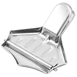 Generisch Zitronenpresse aus Edelstahl Manuell Kompakt 8,5x7x3,5cm Handentsafter für Zitrusfrüchte Leichter Saftpressen für Zuhause und Gastronomie