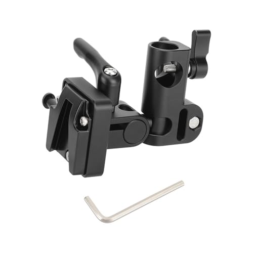 Image of Quick Release V Mount for C Clamp Adapter High Strength for Photography and Video Equipment