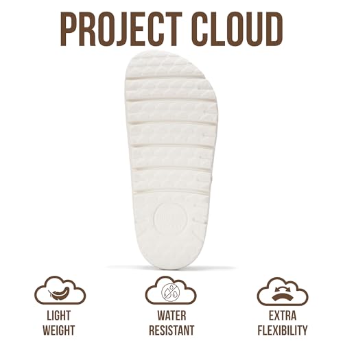 Image of Project Cloud 100% Genuine Leather Platform Sandals Women Footwear - Wedge Chunky Slides for Women 2026 with Memory Foam Insole & Cork Footbed Womens Sandals (GreeceChunky)