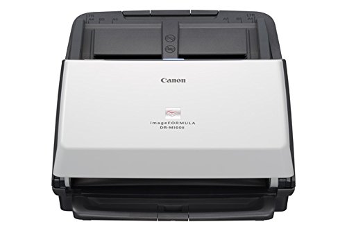 Canon imageFORMULA DR-M160II Sheetfed High-Speed Office Document Scanner - Kofax Vrs Elite Bundle, Duplex Scan, 600DPI, 60PPM/120IPM