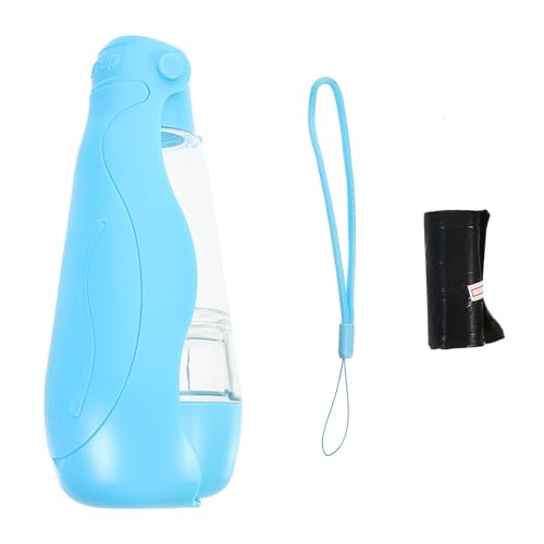 iplusmile 4 in 1 Hunde Trinkflasche und Futterspender Faltbar Bpa...