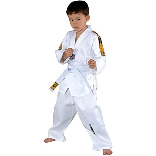Kwon - Dobok Tiger Col Blanc Initiation T/100