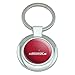 Saginaw Valley State Cardinals Logo Keychain Classy Round Chrome Plated Metal